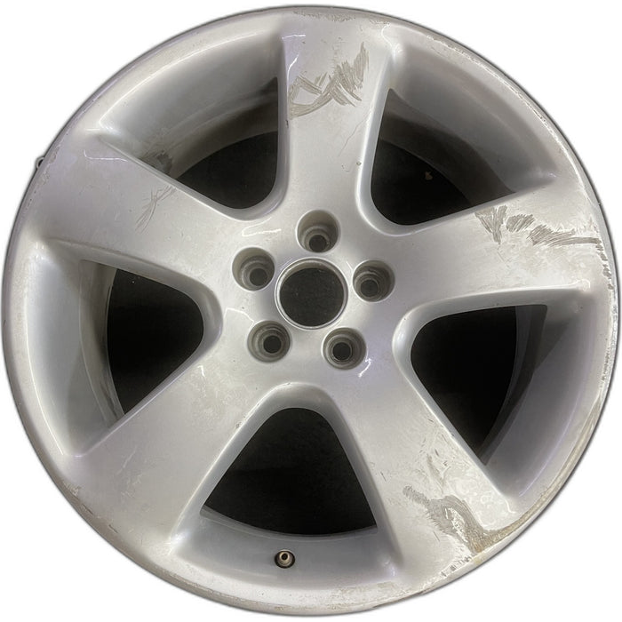17" BEETLE 06-07 17x7 , 5 spoke , recessed center cap Original OEM Wheel Rim - Front View