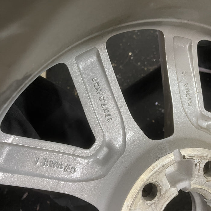 17" EDGE 13-14 17x7.5 , , , 5 Y spoke Original OEM Wheel Rim - Back View