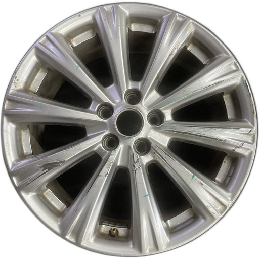 18" ESCAPE 17-18 18x7.5 , 10 spoke Original OEM Wheel Rim - Front View