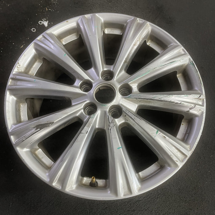 18" ESCAPE 17-18 18x7.5 , 10 spoke Original OEM Wheel Rim - Side Profile