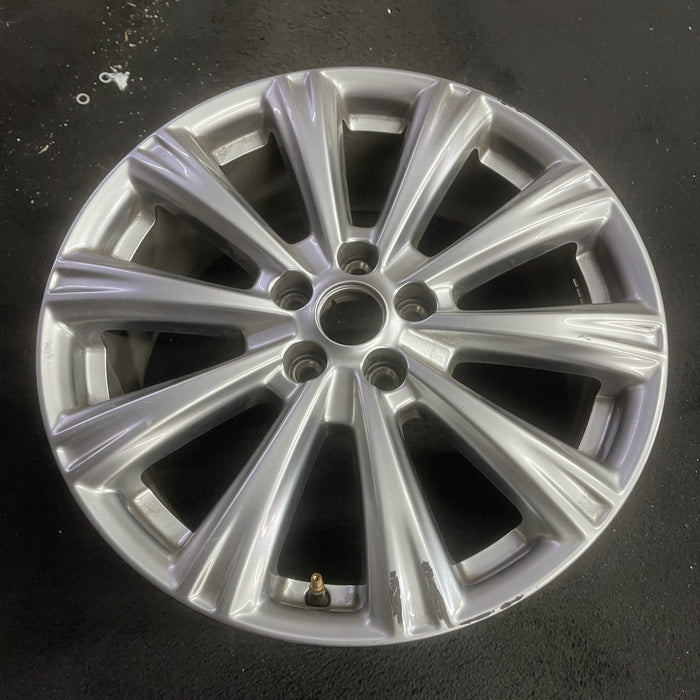 18" ESCAPE 17-18 18x7.5 , 10 spoke Original OEM Wheel Rim - Side Profile
