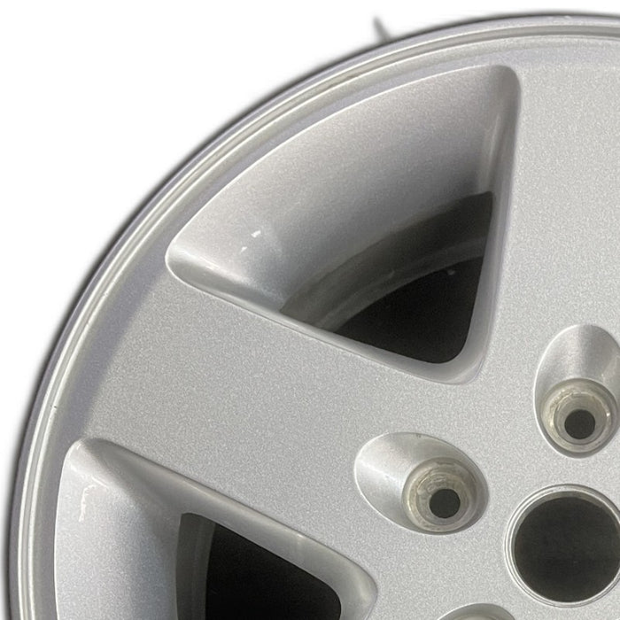 17" WRANGLER 07-08 17x7.5 silver Original OEM Wheel Rim - Angle View