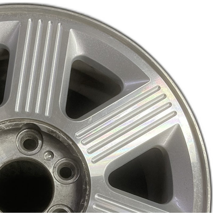 18" NAVIGATOR 03 18x7.5 aluminum 7 spoke Original OEM Wheel Rim - Side Profile