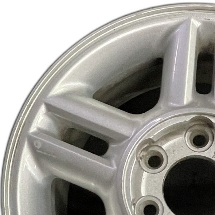17" EXPEDITION 03 17x7.5 5 spoke aluminum open spokes Original OEM Wheel Rim - Angle View