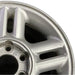 17" EXPEDITION 03 17x7.5 5 spoke aluminum open spokes Original OEM Wheel Rim - Side Profile