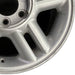 17" EXPEDITION 03 17x7.5 5 spoke aluminum open spokes Original OEM Wheel Rim - Close-Up Detail