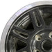 17" WRANGLER 09-10 17x7.5 8 split spokes machined spokes with black pockets - Angle View