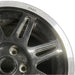 17" WRANGLER 09-10 17x7.5 8 split spokes machined spokes with black pockets - Side Profile