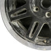 17" WRANGLER 09-10 17x7.5 8 split spokes machined spokes with black pockets - Back View