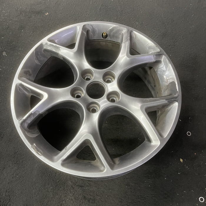 17" FOCUS 13-14 17x7 , 5 spoke, , Original OEM Wheel Rim - Close-Up Detail