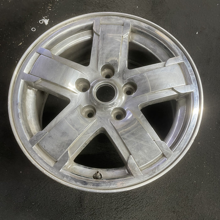 17" GRAND CHEROKEE 05 , Limited, chrome Original OEM Wheel Rim - Side Profile