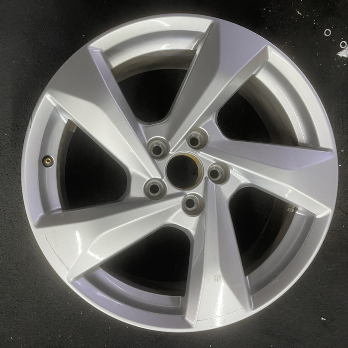 18" AUDI Q3 19-20 18x7 , Original OEM Wheel Rim - Angle View