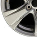 17" RAV4 19-25 17x7 alloy 5 spoke silver Original OEM Wheel Rim - Back View