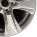 17" RAV4 19-25 17x7 alloy 5 spoke silver Original OEM Wheel Rim - Close-Up Detail