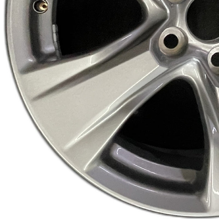 17" RAV4 19-25 17x7 alloy 5 spoke silver Original OEM Wheel Rim - Back View