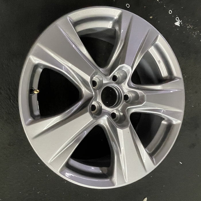 17" RAV4 19-24 17x7, alloy Original OEM Wheel Rim - Side Profile