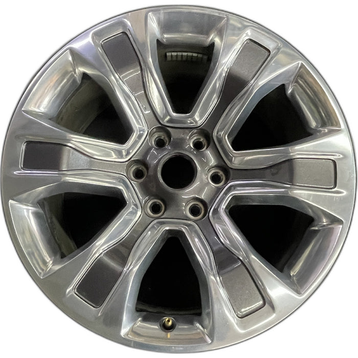 20" DODGE 1500 PICKUP 19-22 , 20x9, , 6 spoke, solid spoke, opt WRU Original - Front View