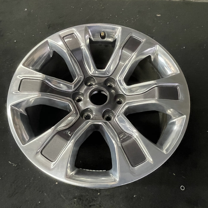 20" DODGE 1500 PICKUP 19-22 , 20x9, , 6 spoke, solid spoke, opt WRU Original - Close-Up Detail