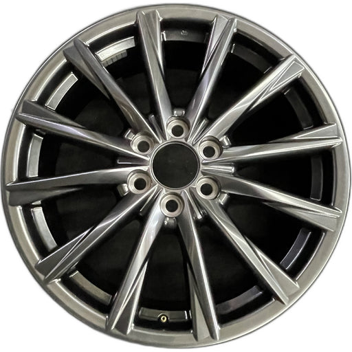 22" LEXUS LX600 22-24 22x8 , 12 spoke Original OEM Wheel Rim - Front View