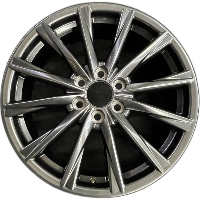 22" LEXUS LX600 22-24 22x8 , 12 spoke Original OEM Wheel Rim - Front View