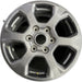 17" BRONCO 21-24 17x7.5, aluminum , gray Original OEM Wheel Rim - Front View