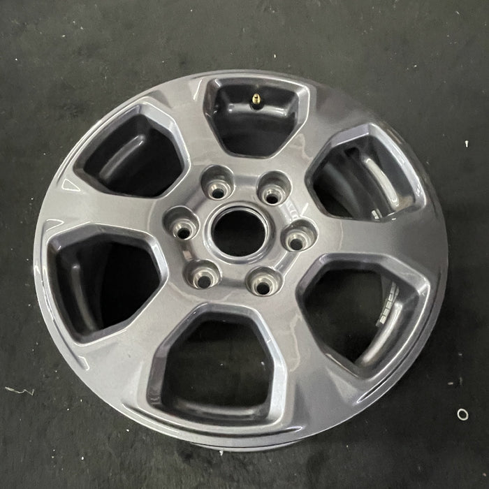 17" BRONCO 21-24 17x7.5, aluminum , gray Original OEM Wheel Rim - Close-Up Detail