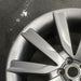 21" VELAR 18-20 21x8.5 alloy 10 spoke gray Original OEM Wheel Rim - Side Profile