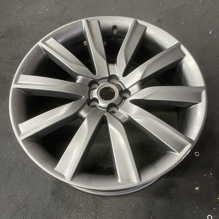 21" VELAR 18-20 21x8.5 alloy 10 spoke gray Original OEM Wheel Rim - View 8