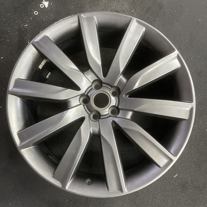 21" VELAR 18-20 21x8.5 alloy 10 spoke gray Original OEM Wheel Rim