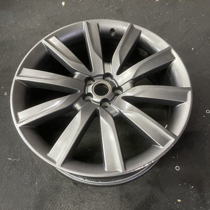 21" VELAR 18-20 21x8.5 alloy 10 spoke gray Original OEM Wheel Rim