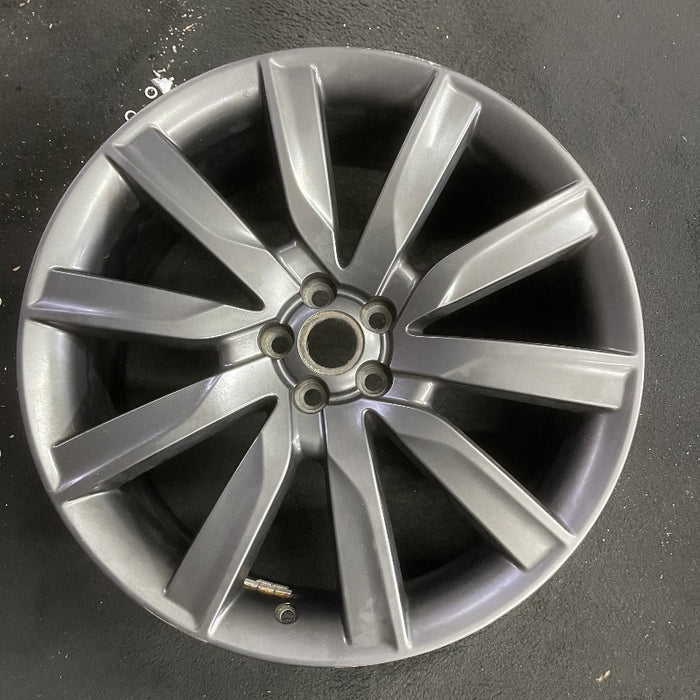 21" VELAR 18-20 21x8.5 alloy 10 spoke gray Original OEM Wheel Rim - Additional View