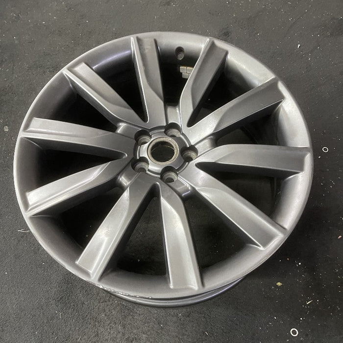 21" VELAR 18-20 21x8.5 alloy 10 spoke gray Original OEM Wheel Rim - View 8