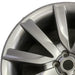 21" VELAR 18-20 21x8.5 alloy 10 spoke gray Original OEM Wheel Rim - Angle View