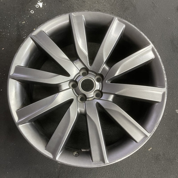 21" VELAR 18-20 21x8.5 alloy 10 spoke gray Original OEM Wheel Rim - Additional View