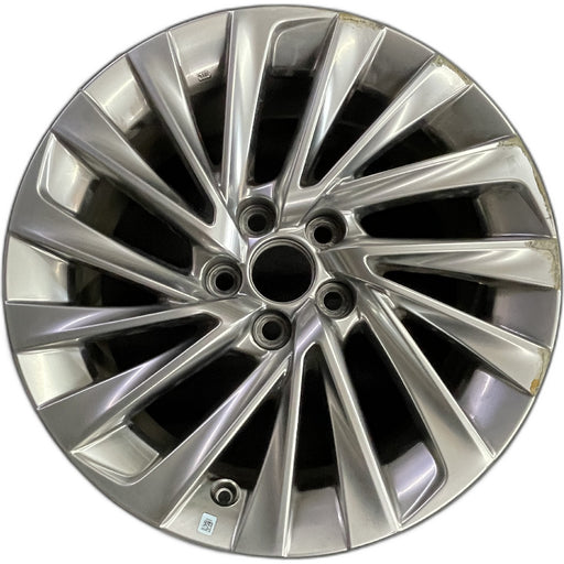 18" LEXUS ES250 21-24 18x8 , 15 spoke Original OEM Wheel Rim - Front View