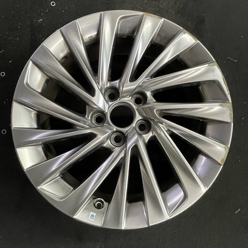 18" LEXUS ES250 21-24 18x8 , 15 spoke Original OEM Wheel Rim - Angle View