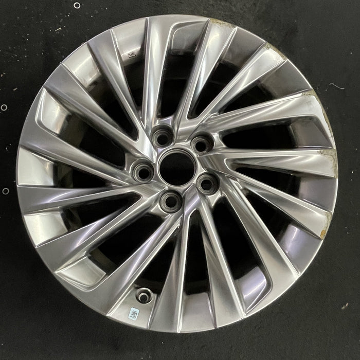 18" LEXUS ES250 21-24 18x8 , 15 spoke Original OEM Wheel Rim - Angle View