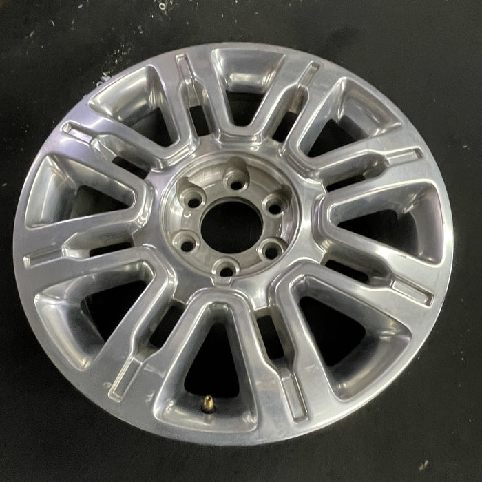 20" EXPEDITION 10-14 20x8.5 , aluminum, 16 spoke Original OEM Wheel Rim - Side Profile