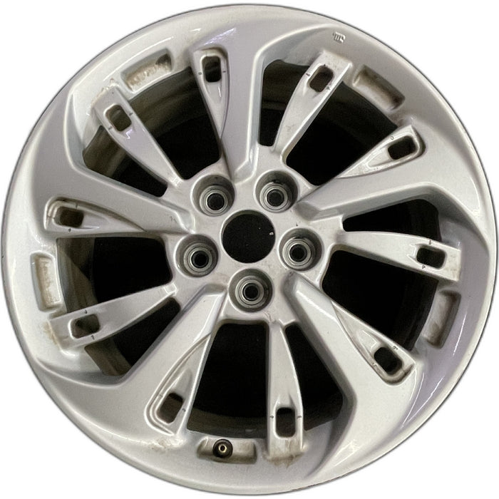 18" CLARITY 18-21 , factory installed Original OEM Wheel Rim - Front View