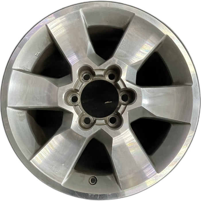 17" 4 RUNNER 10-13 17x7, alloy Original OEM Wheel Rim - Front View