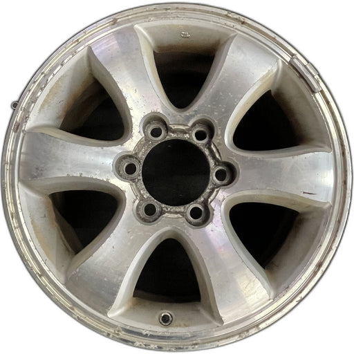 17" 4 RUNNER 03-09 17x7.5, 6 spoke Original OEM Wheel Rim - Front View
