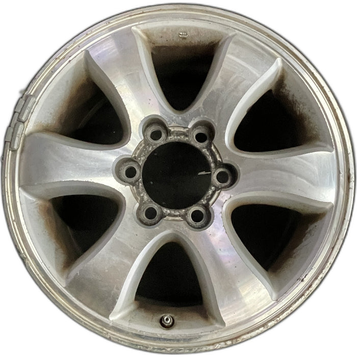 17" 4 RUNNER 03-09 17x7.5, 6 spoke Original OEM Wheel Rim - Front View