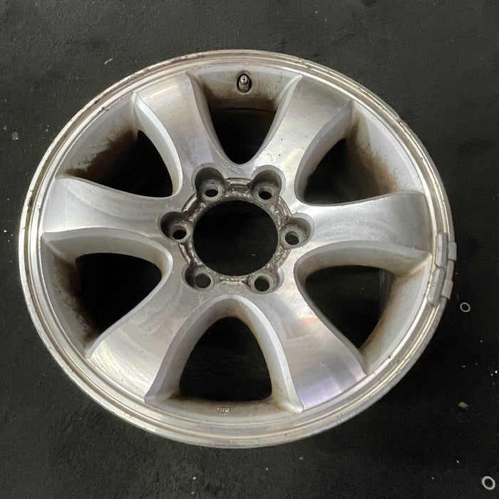 17" 4 RUNNER 03-09 17x7.5, 6 spoke Original OEM Wheel Rim - Close-Up Detail