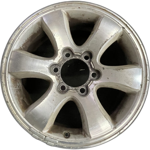 17" 4 RUNNER 03-09 17x7.5, 6 spoke Original OEM Wheel Rim - Front View