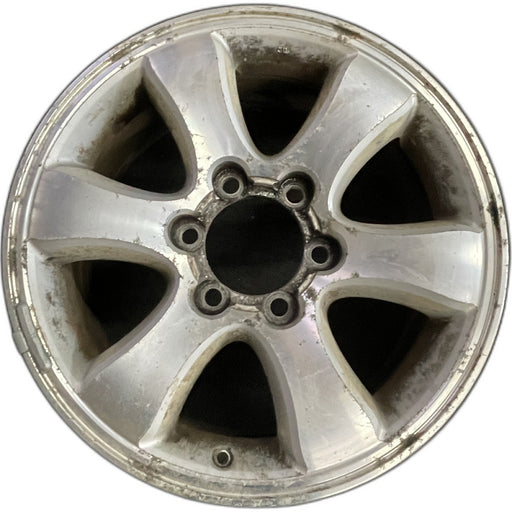 17" 4 RUNNER 03-09 17x7.5, 6 spoke Original OEM Wheel Rim - Front View