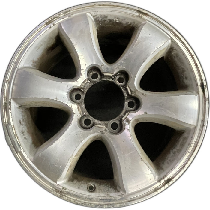 17" 4 RUNNER 03-09 17x7.5, 6 spoke Original OEM Wheel Rim - Front View