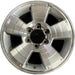 17" 4 RUNNER 03-09 17x7.5, 5 spoke Original OEM Wheel Rim - Front View