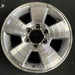 17" 4 RUNNER 03-09 17x7.5, 5 spoke Original OEM Wheel Rim - Angle View