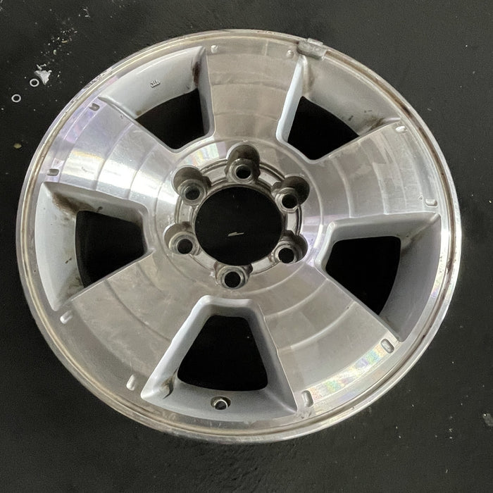 17" 4 RUNNER 03-09 17x7.5, 5 spoke Original OEM Wheel Rim - Side Profile