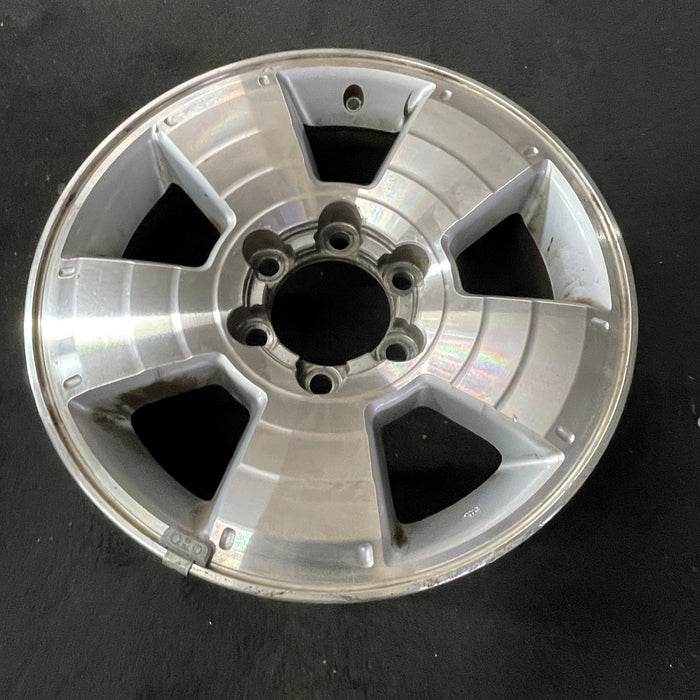 17" 4 RUNNER 03-09 17x7.5, 5 spoke Original OEM Wheel Rim - Close-Up Detail